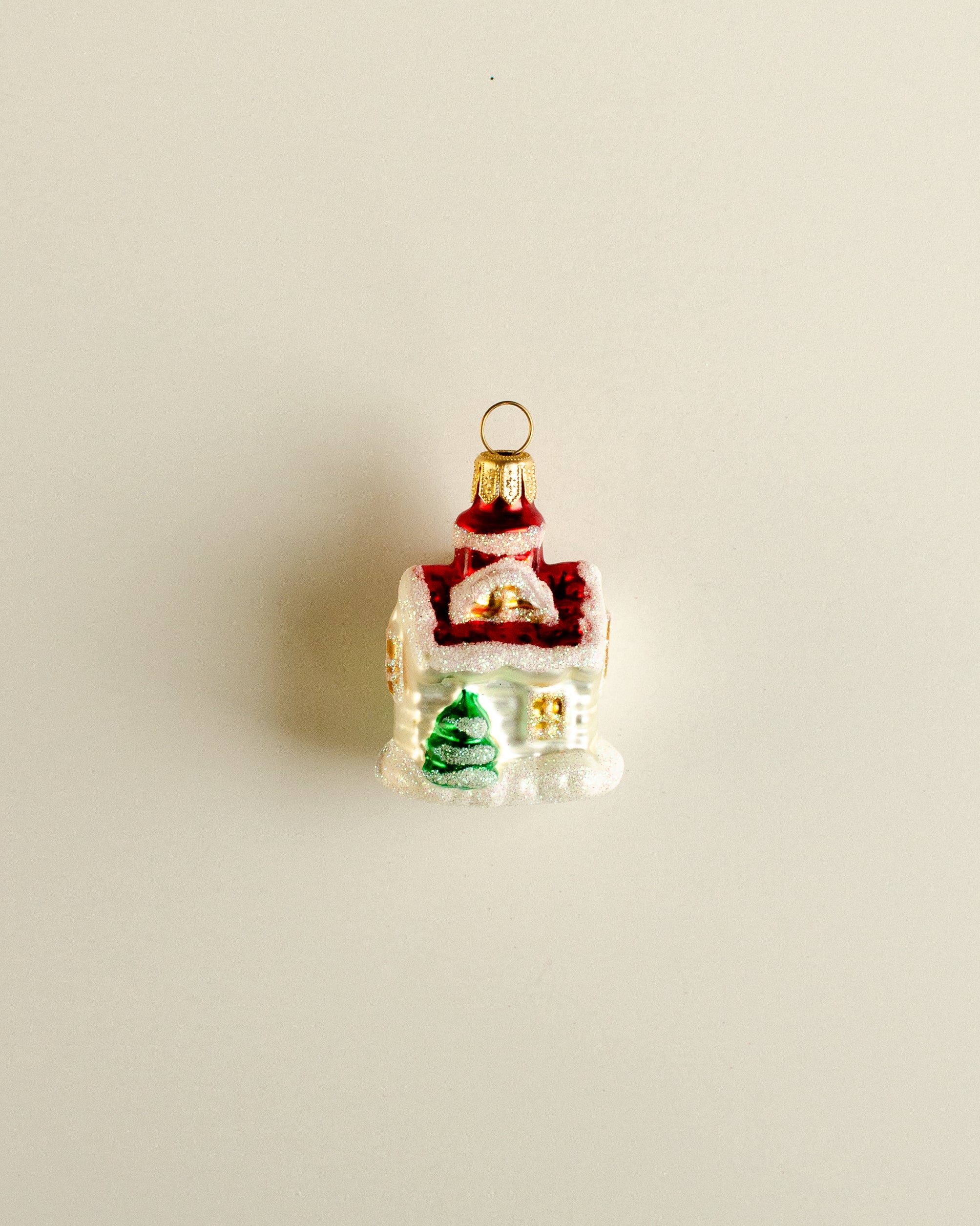 Christmas Cabin Ornament Small