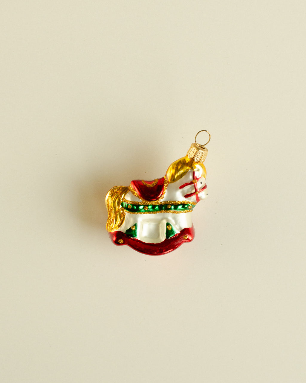 Rocking Horse Ornament set of 4