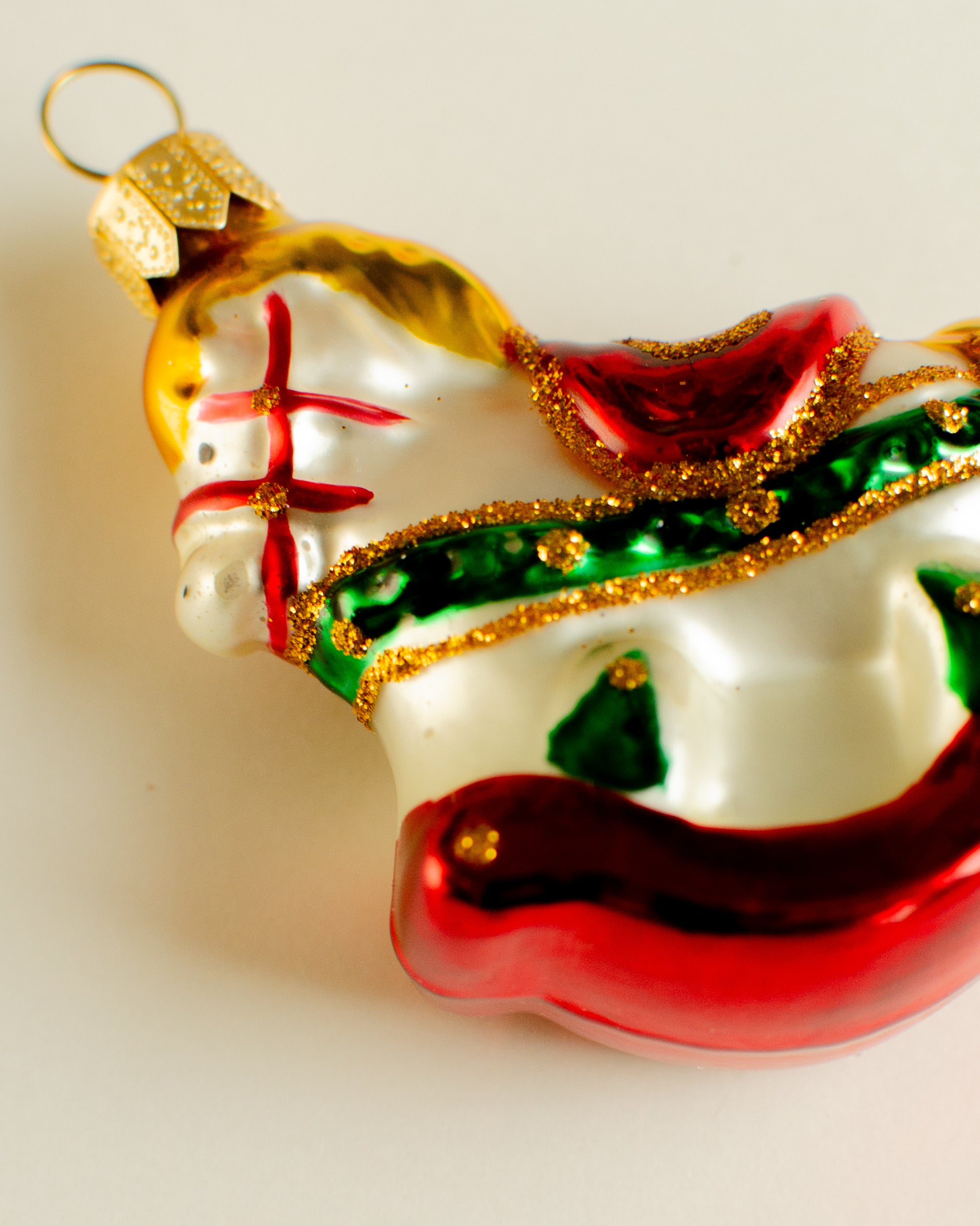 Rocking Horse Ornament set of 4