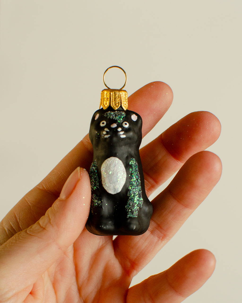 Black Cat Ornament Small