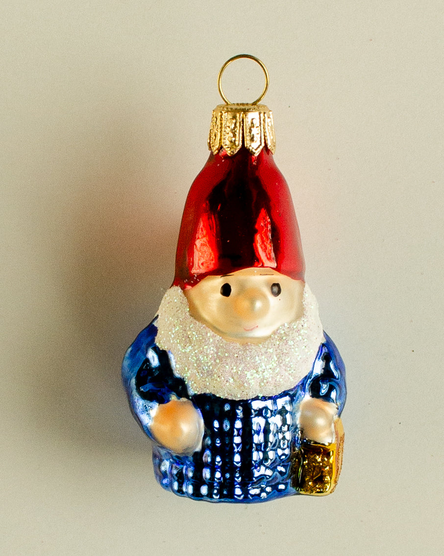 Gnoom Ornament Small Blue