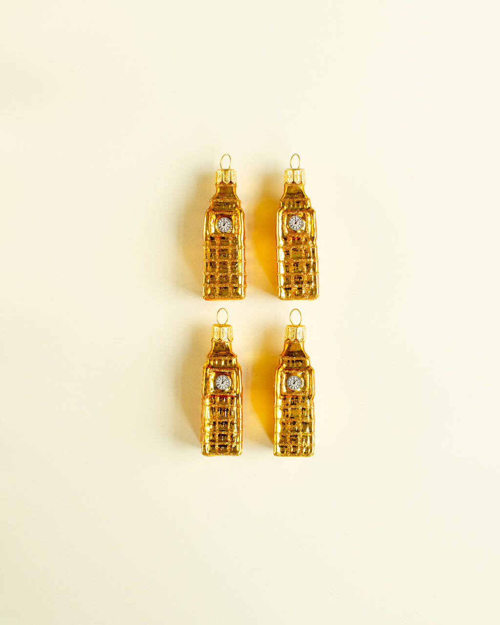Big Ben Ornament Small set of 4