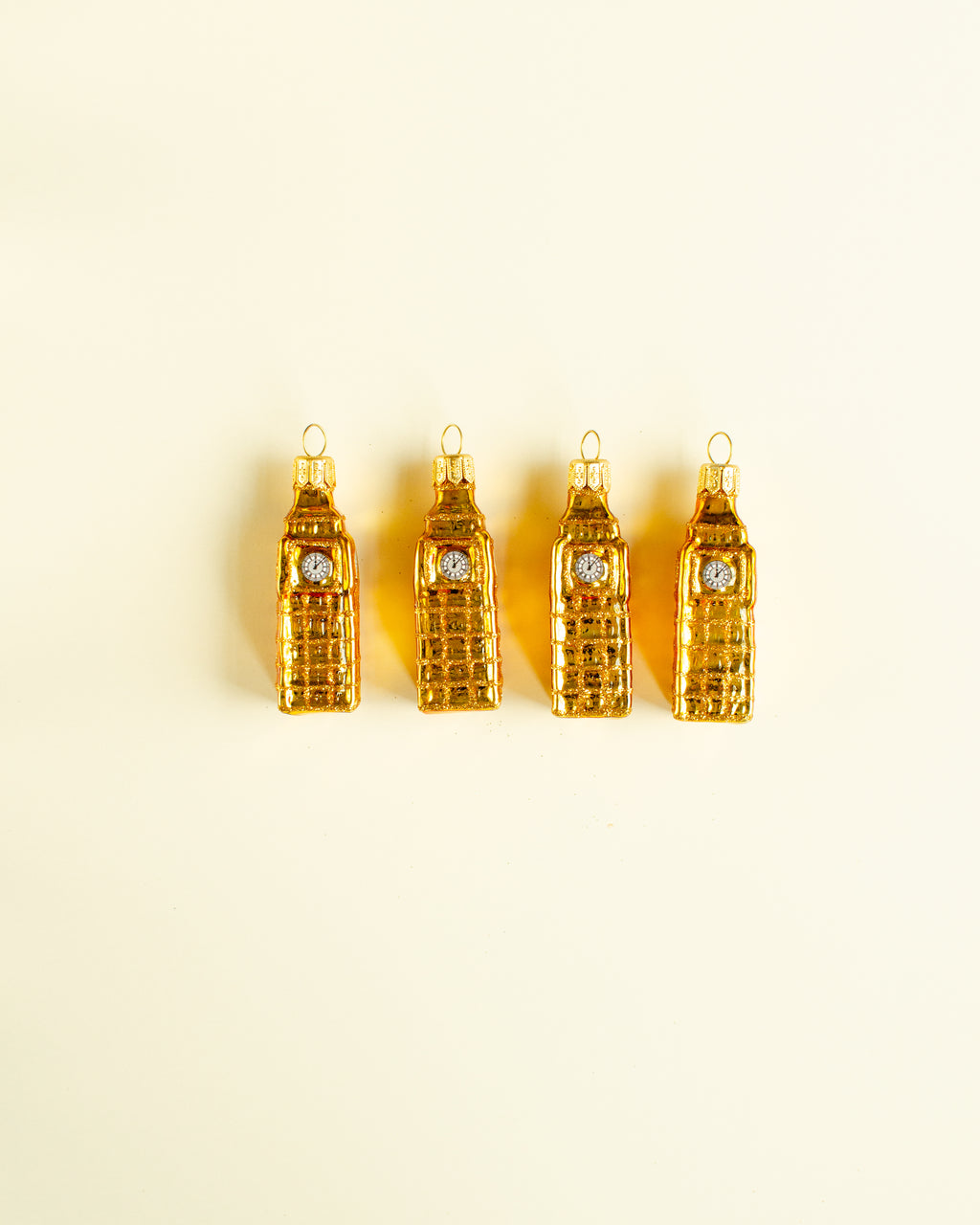 Big Ben Ornament Small set of 4