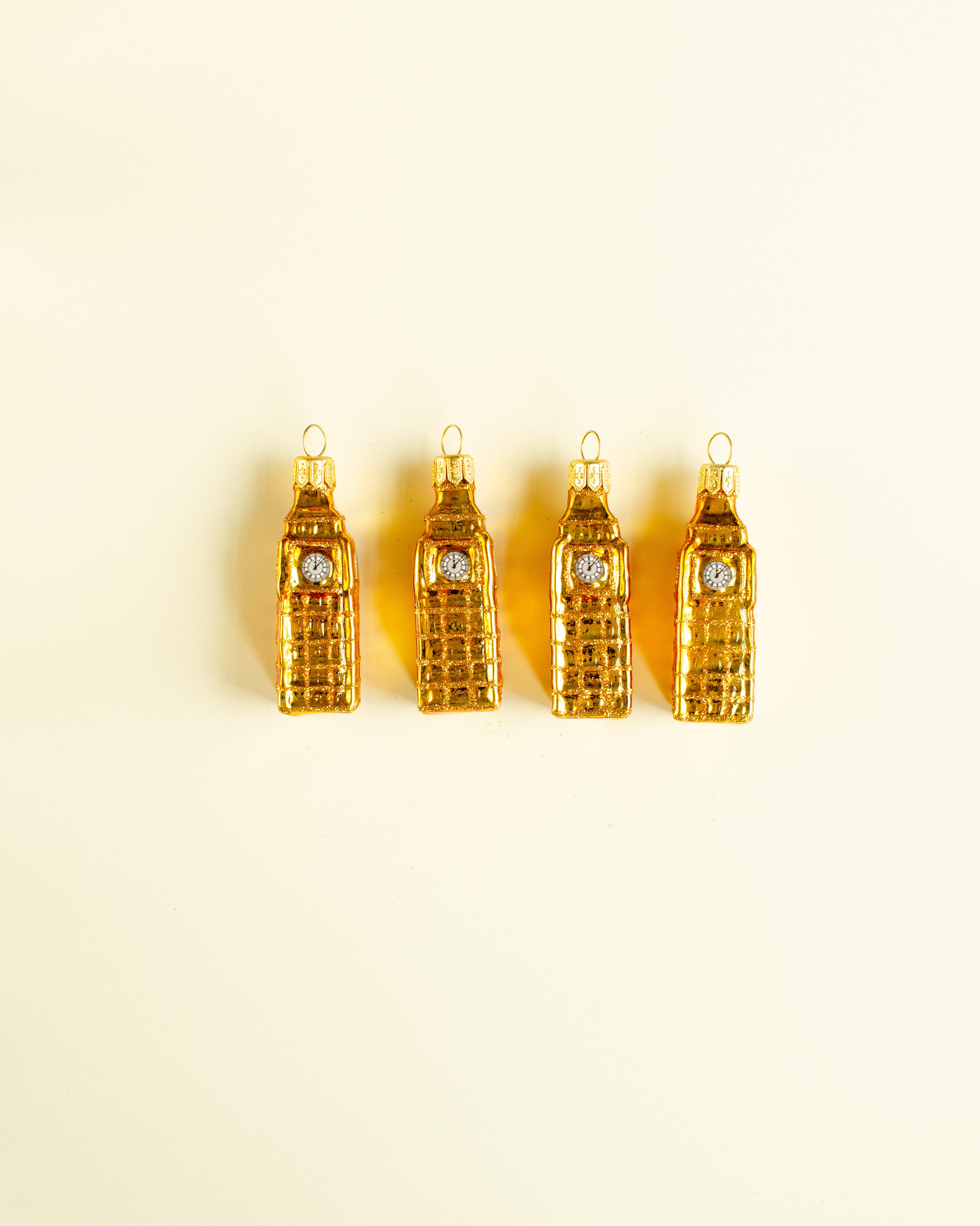 Big Ben Ornament Small set of 4