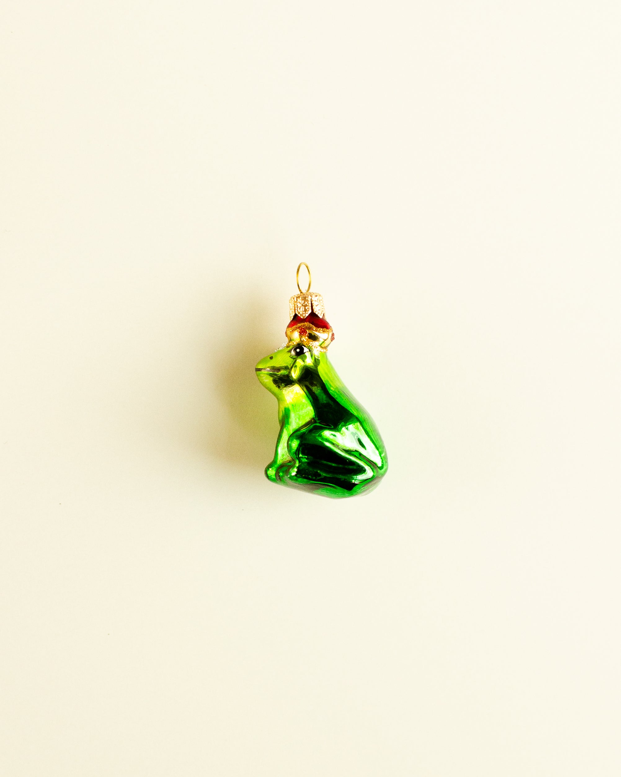 Frog King Ornament Small