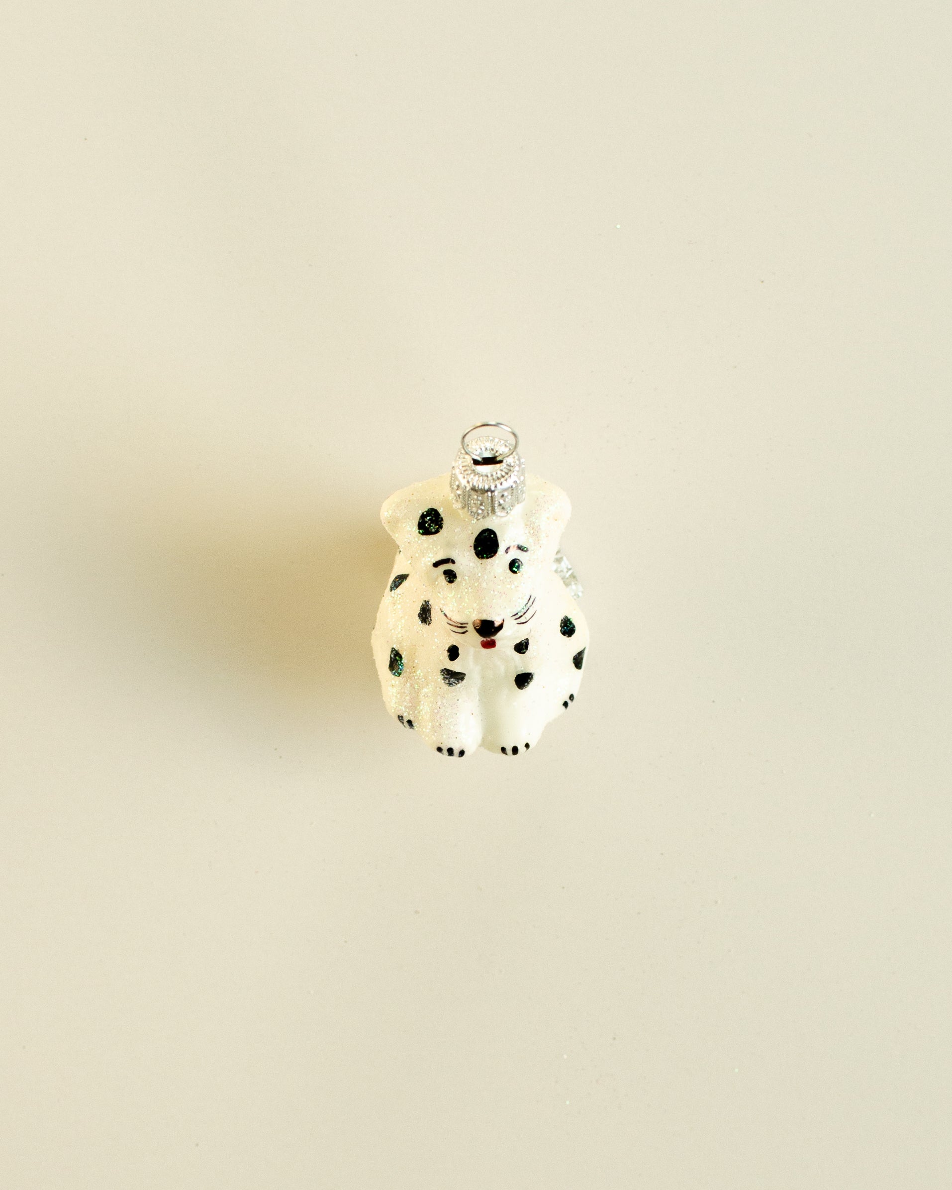 Dalmatian White Ornament Small