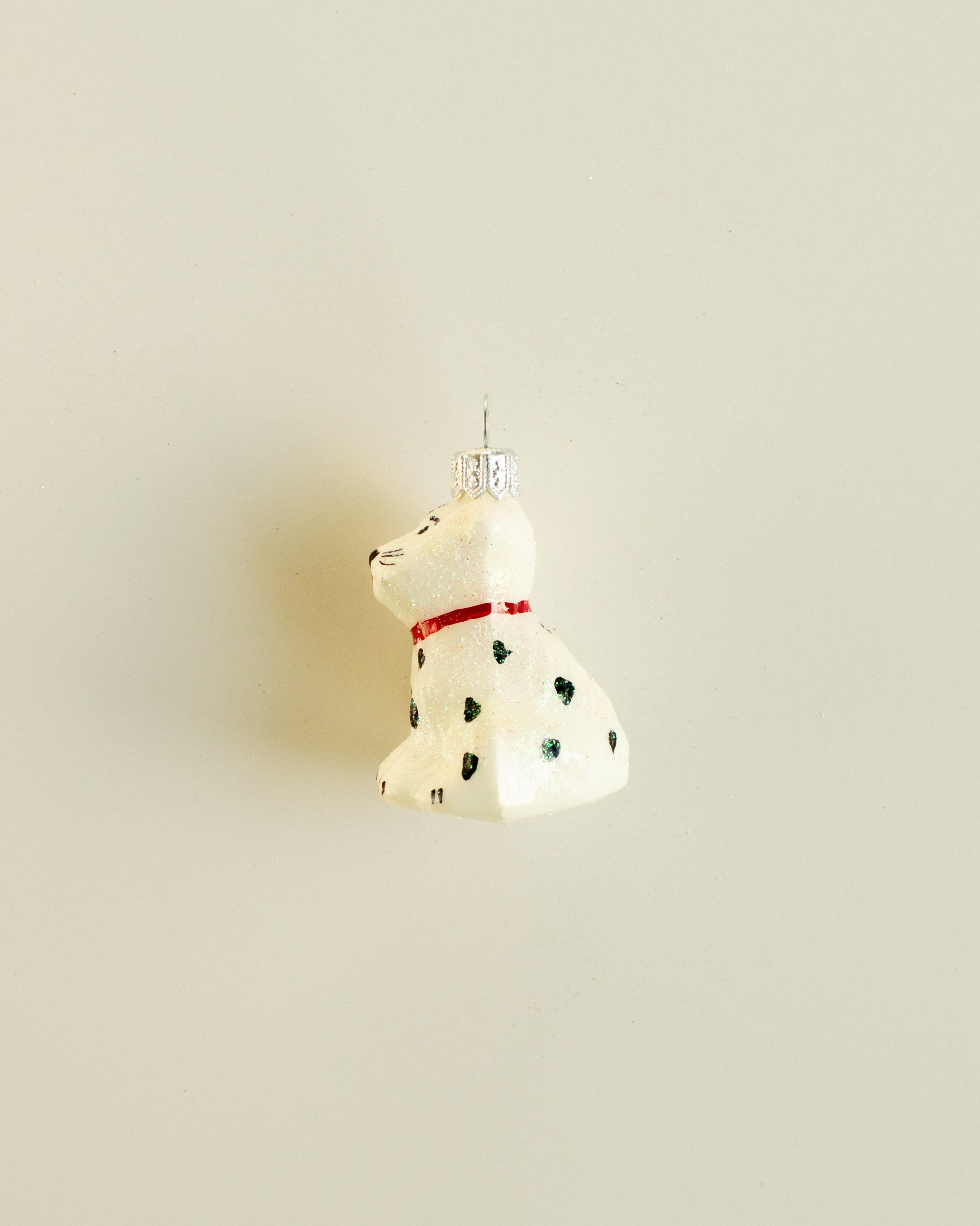 Dalmatian White Ornament Small