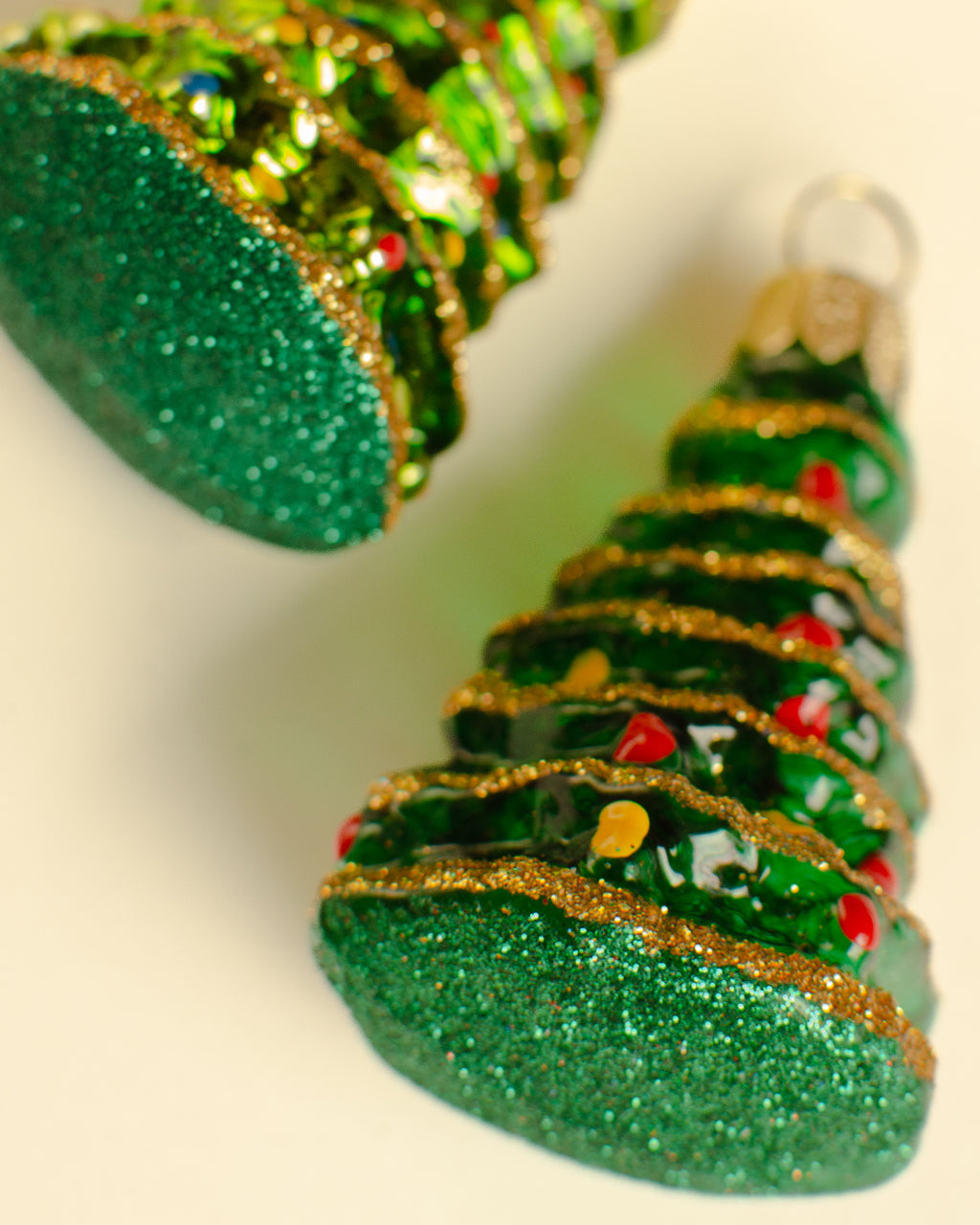 Christmas Tree Ornament Small dark green