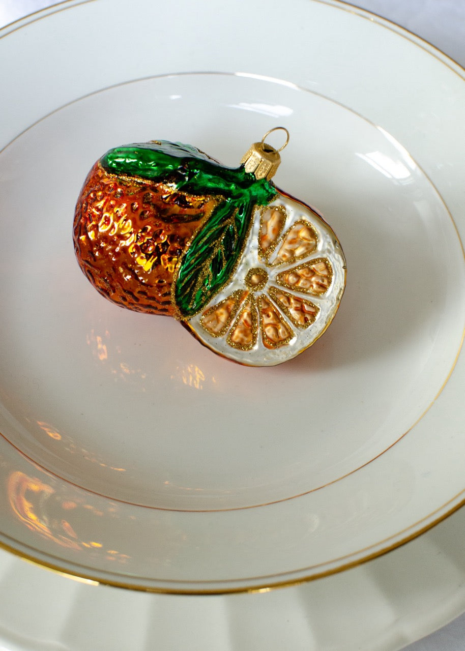 Orange Ornament
