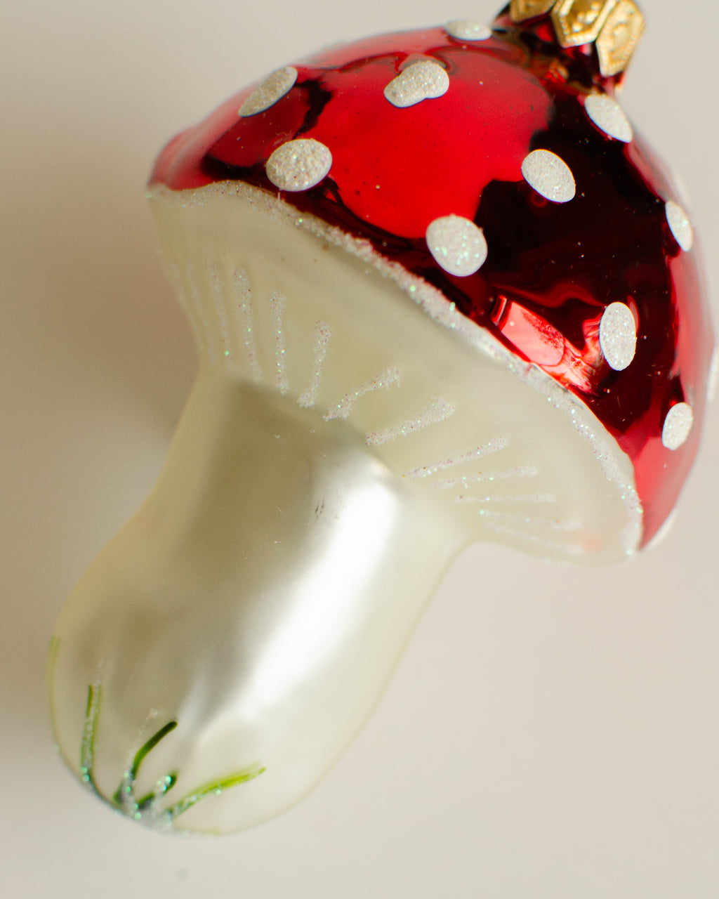 Amanita Muscaria Mushroom Ornament Set Medium