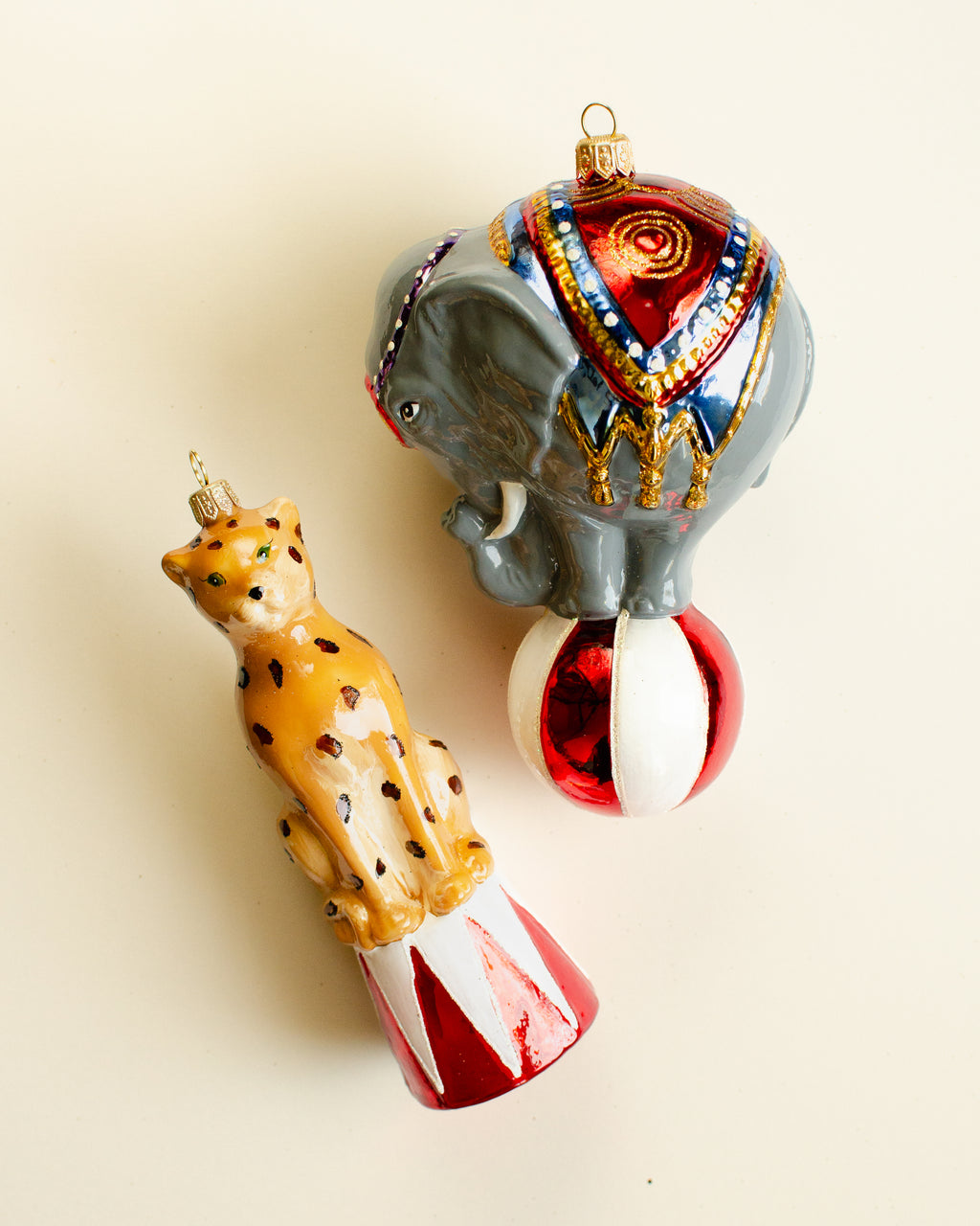 Circus Animals Ornament Set