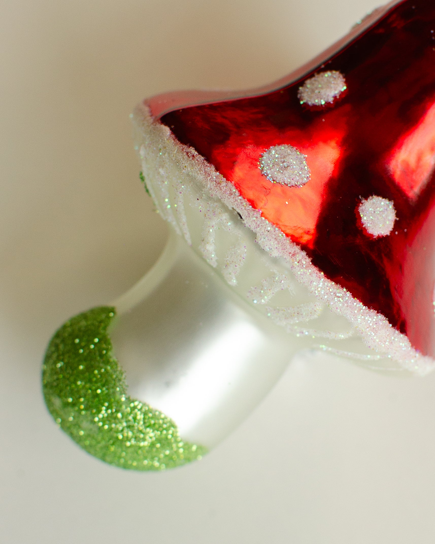 Mushroom Pointy Ornament Medium