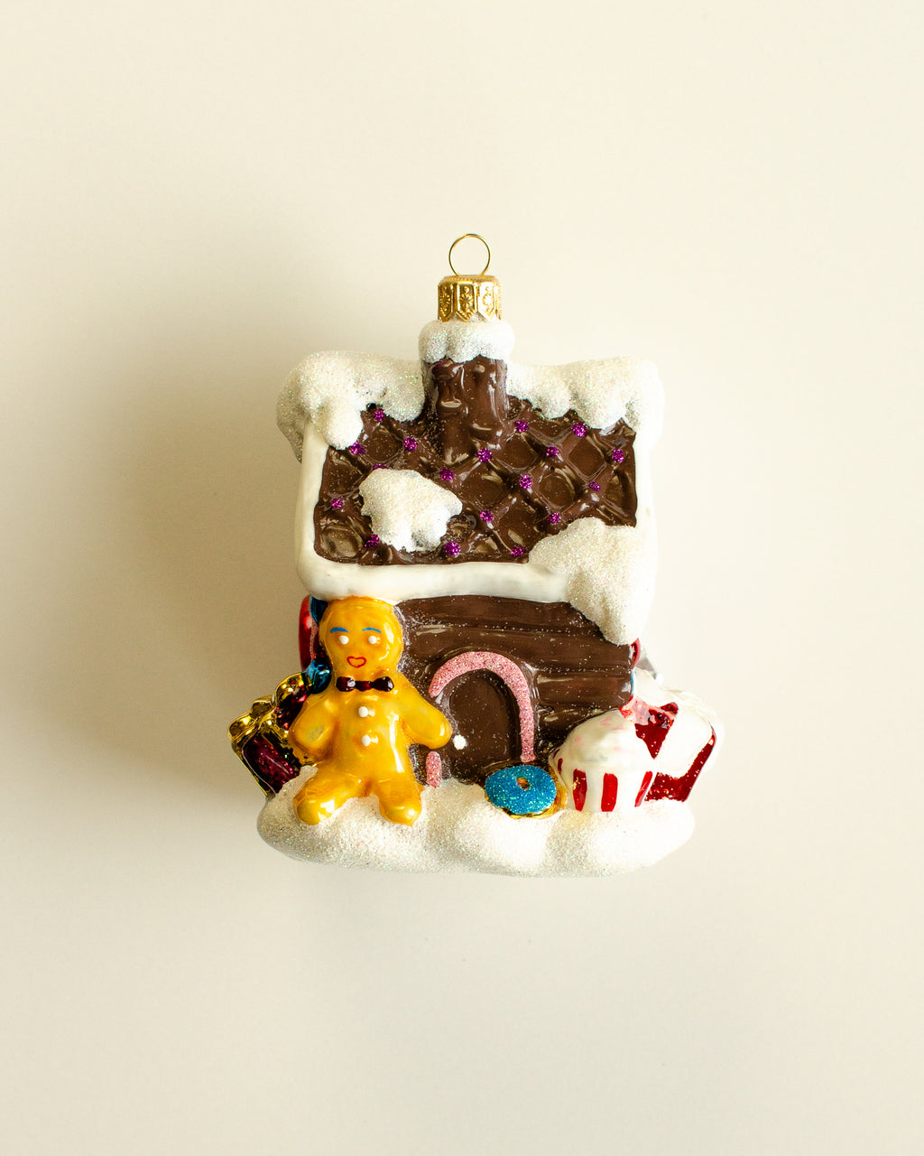 Gingerbread House Ornament Large