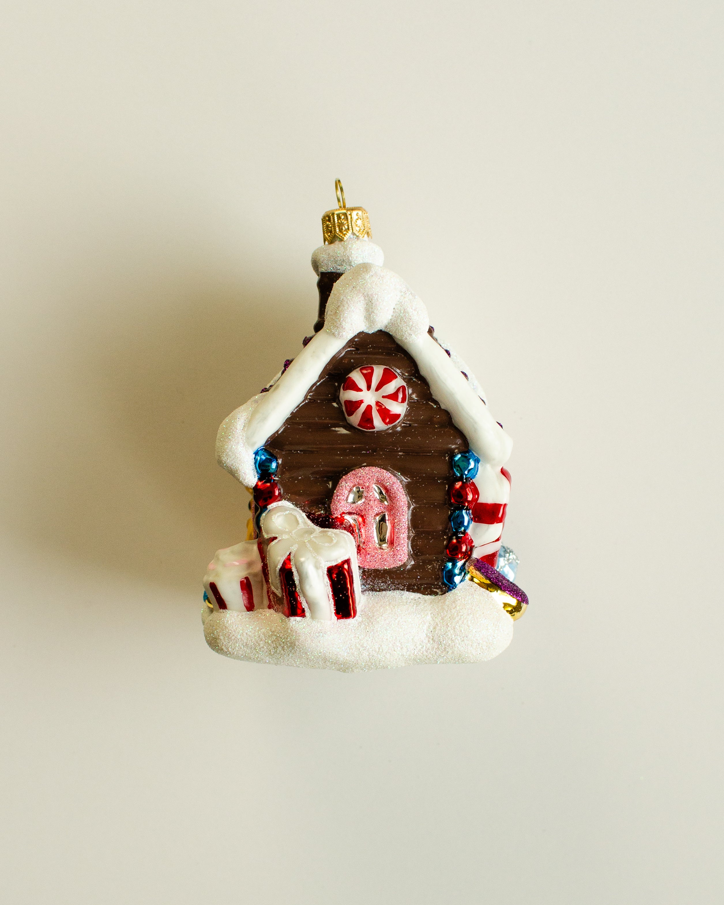 Gingerbread House Ornament Large