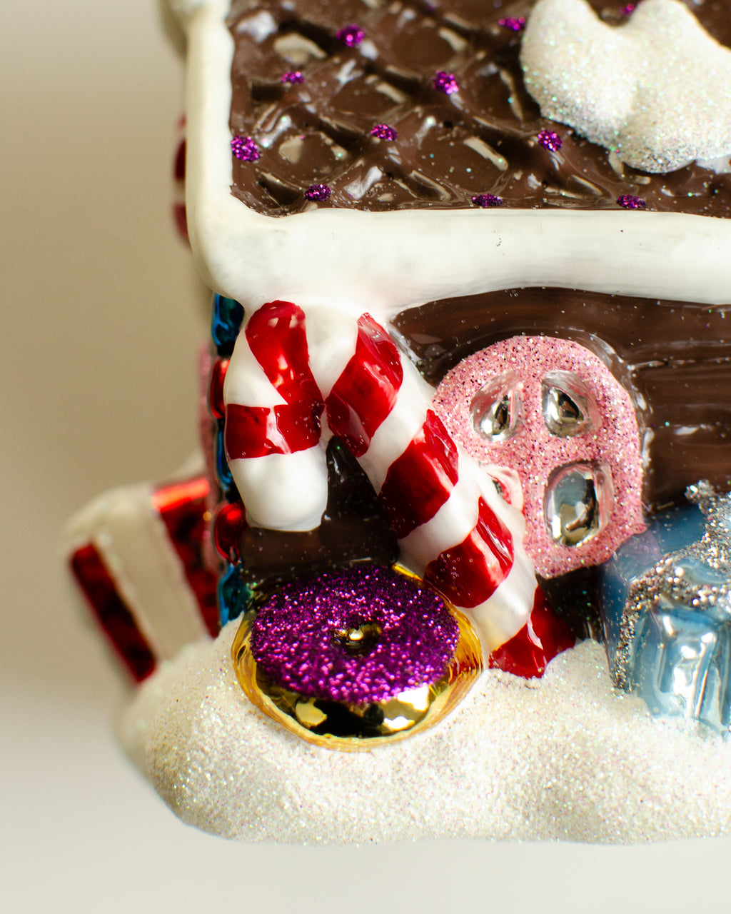 Gingerbread House Ornament Large