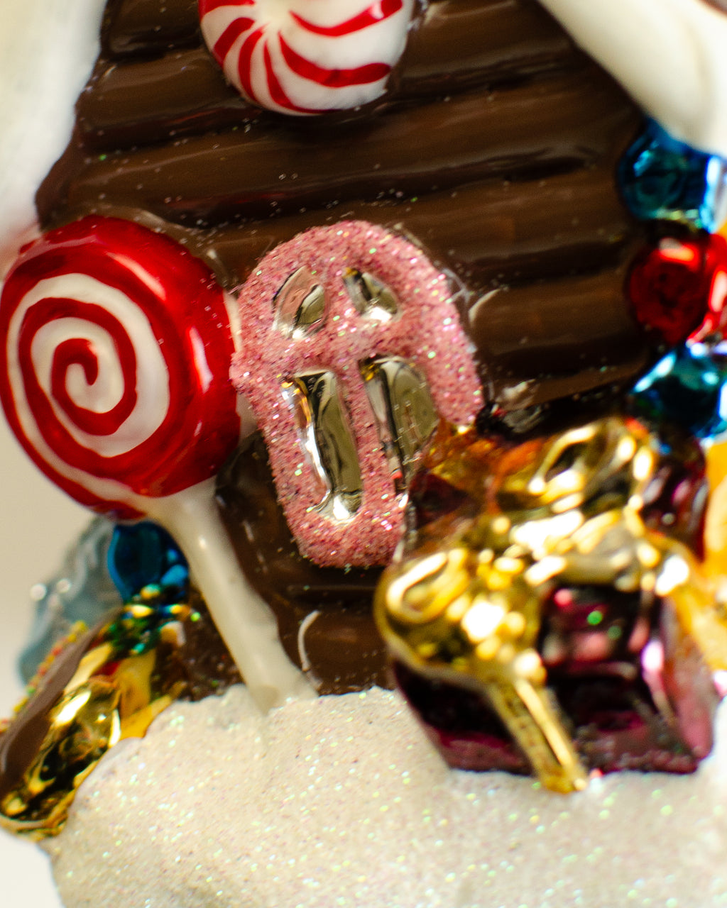 Gingerbread House Ornament Large