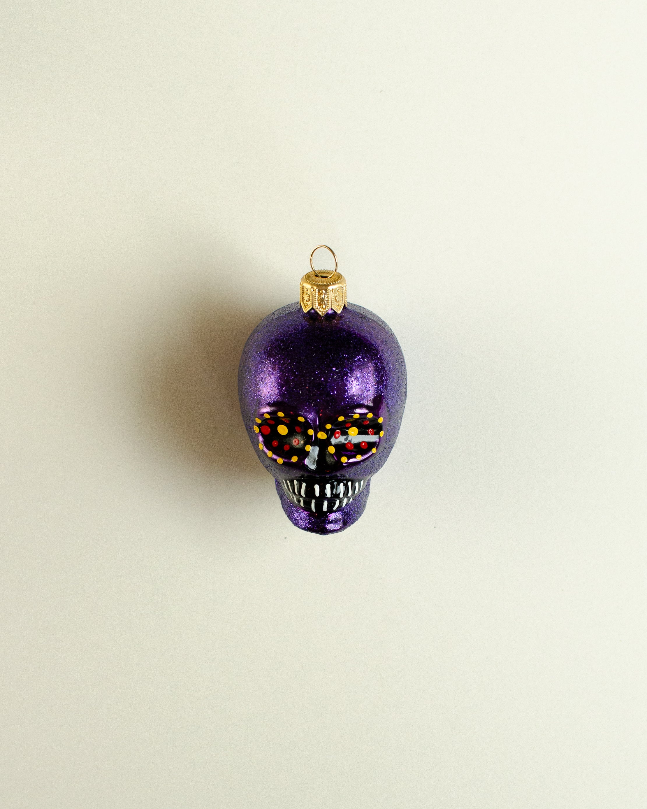 Día de los Muertos Purple Ornament Medium