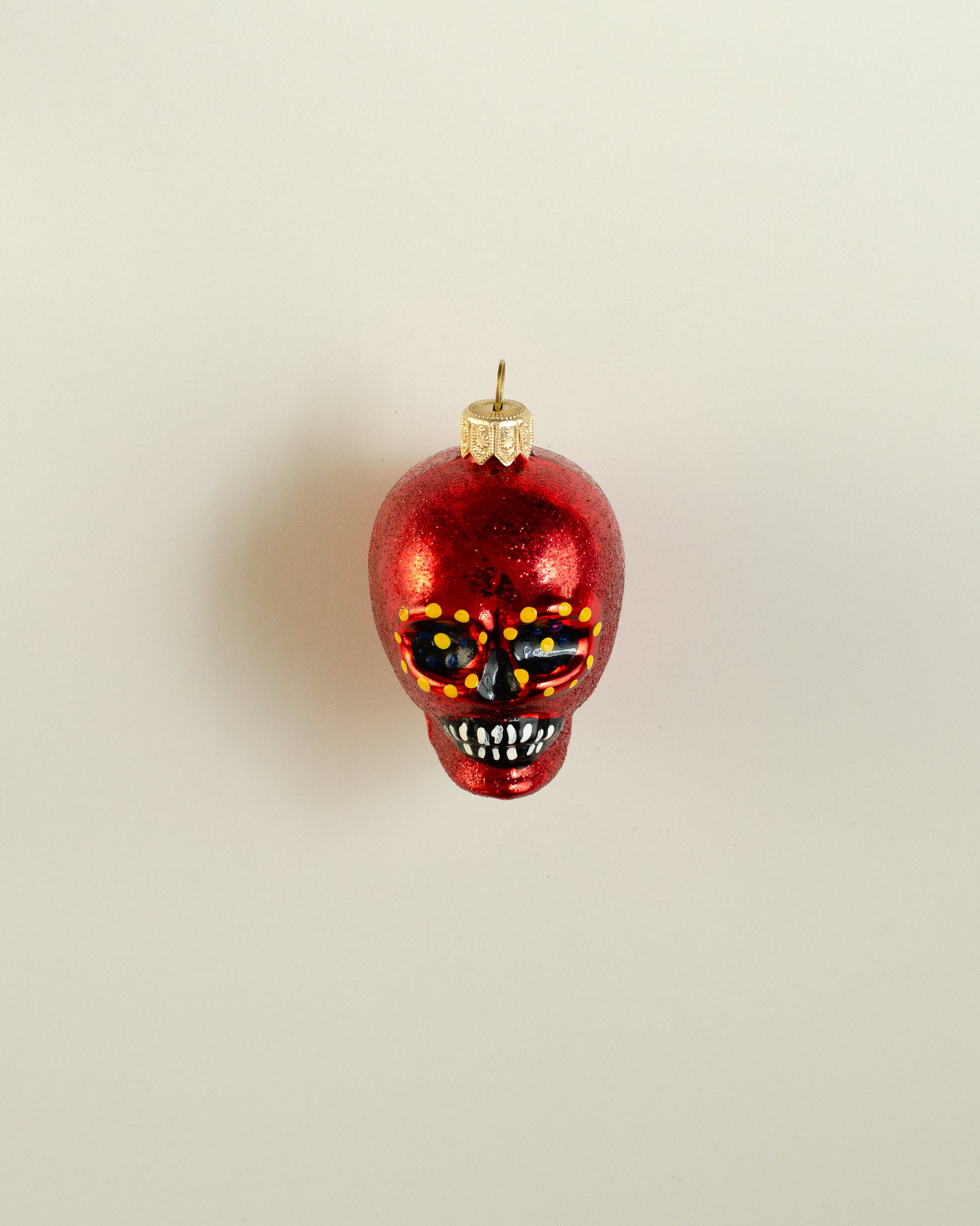 Día de los Muertos Red Ornament Medium
