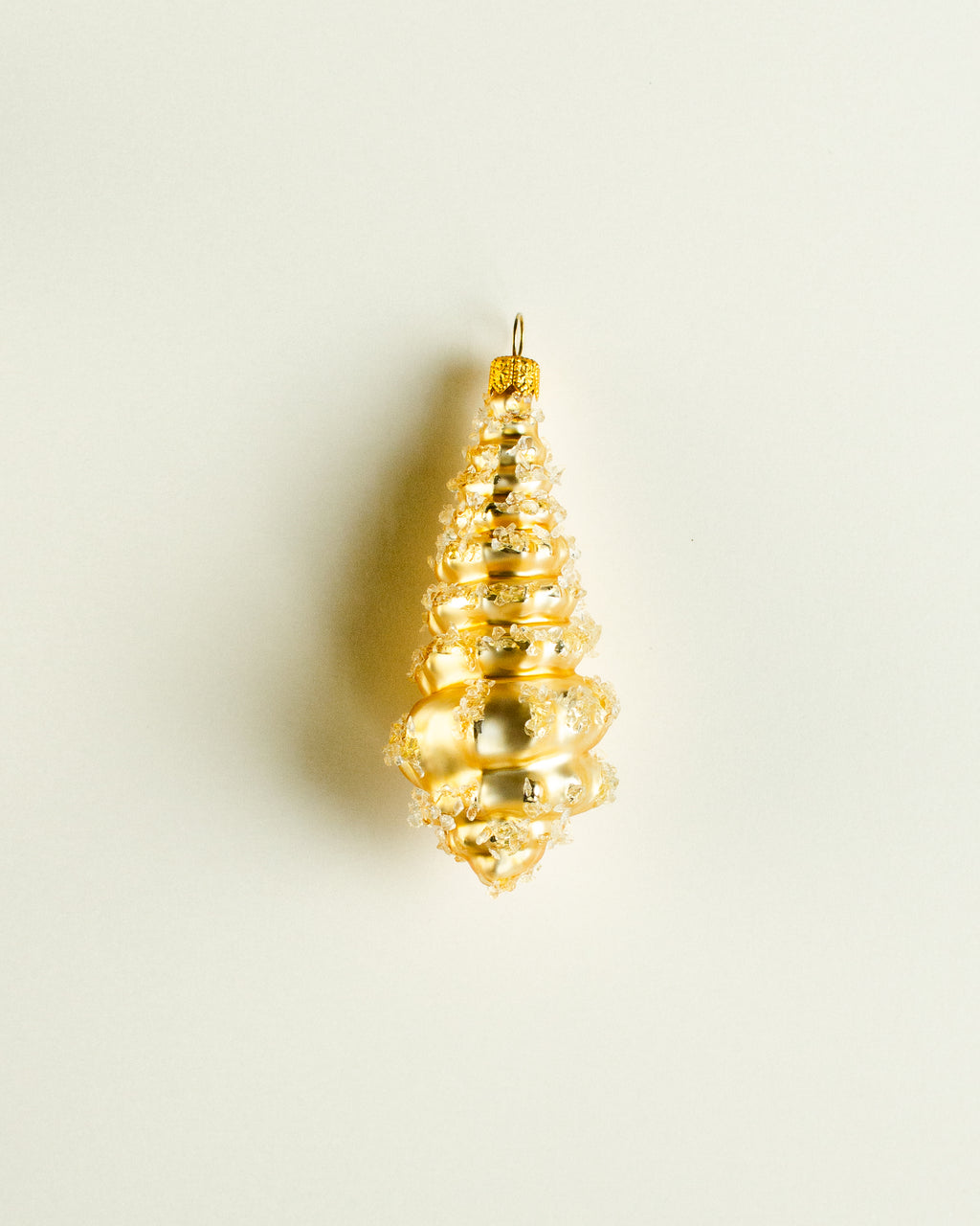 Shell with Crystals Ornament Medium