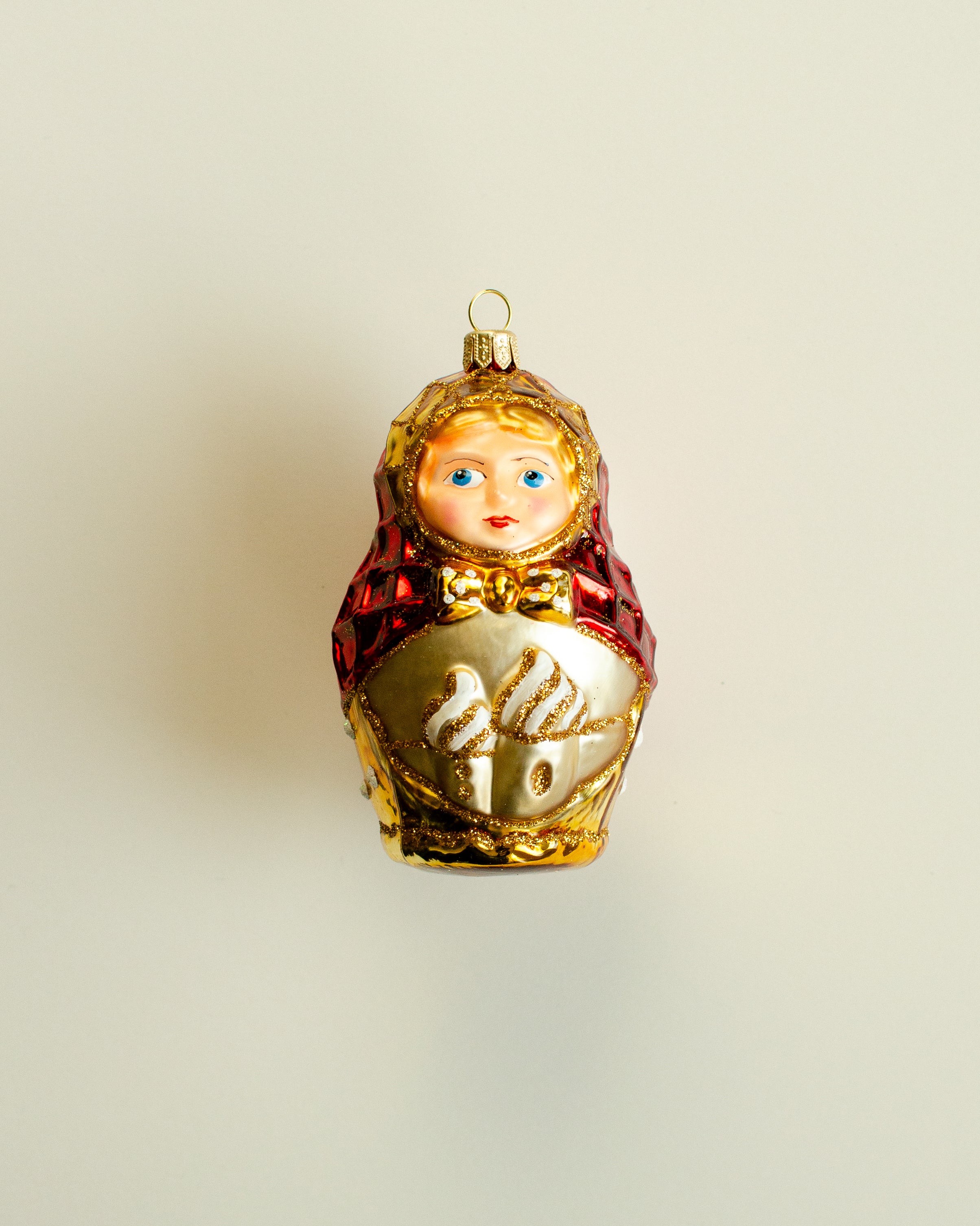 Matryoshka Ornament Red