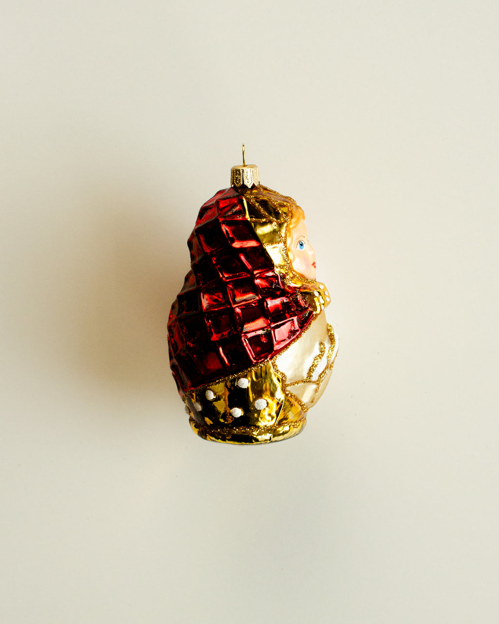 Matryoshka Ornament Red