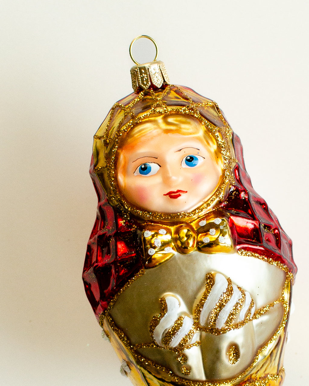 Matryoshka Ornament Red