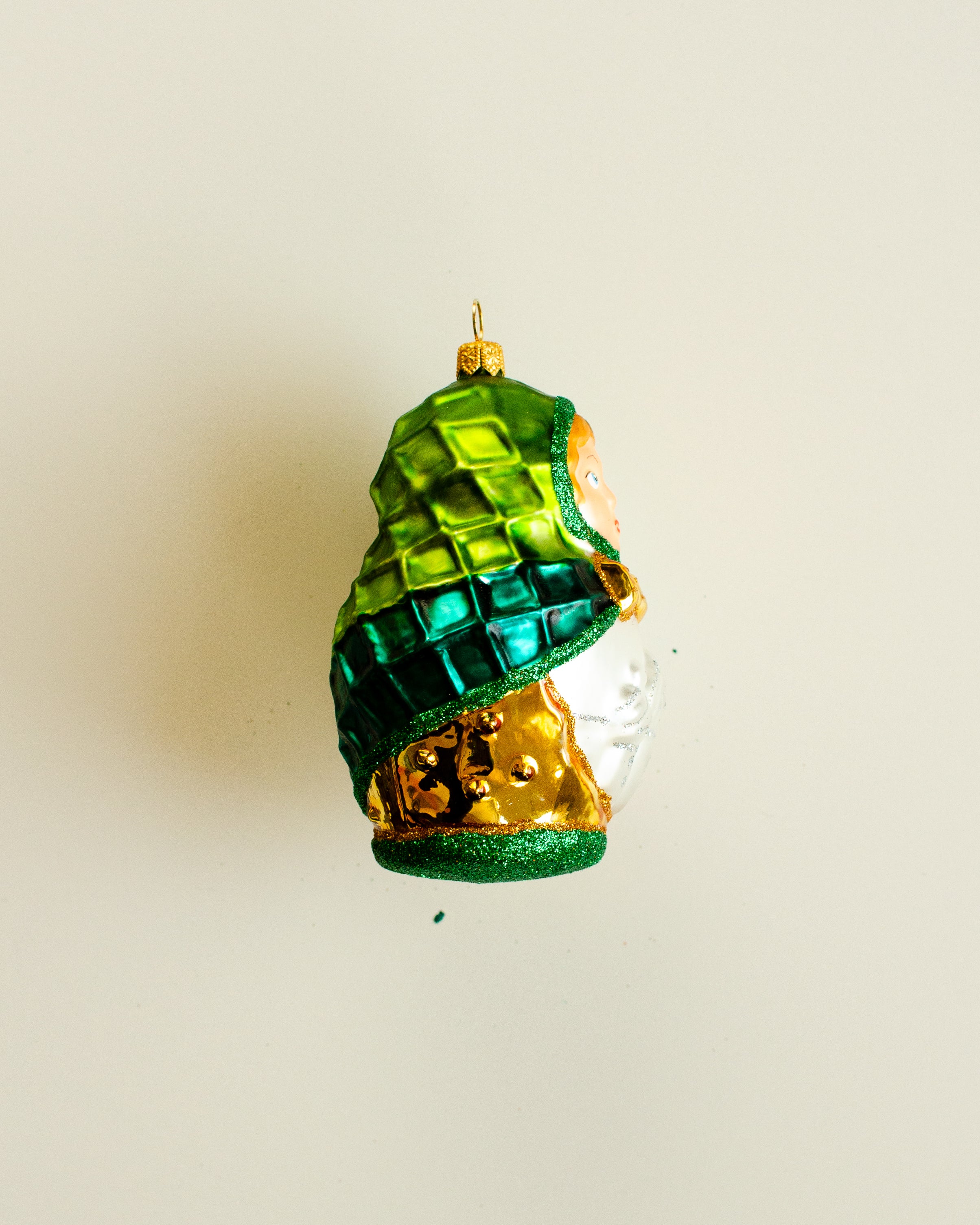 Matryoshka Ornament Green