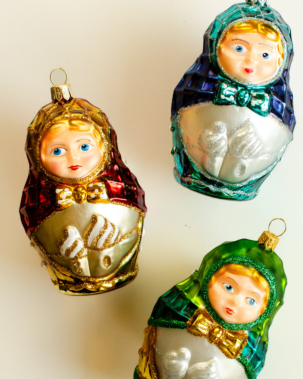 Matryoshka Ornament Set
