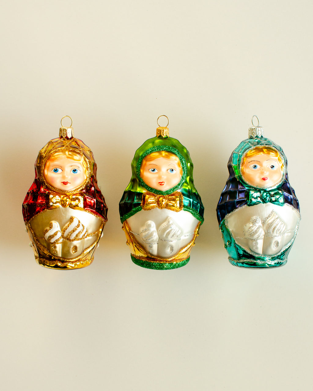 Matryoshka Ornament Set