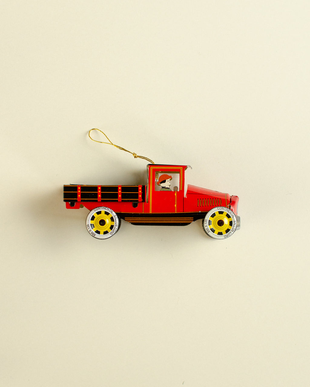 Pick-up Truck Tin Ornament