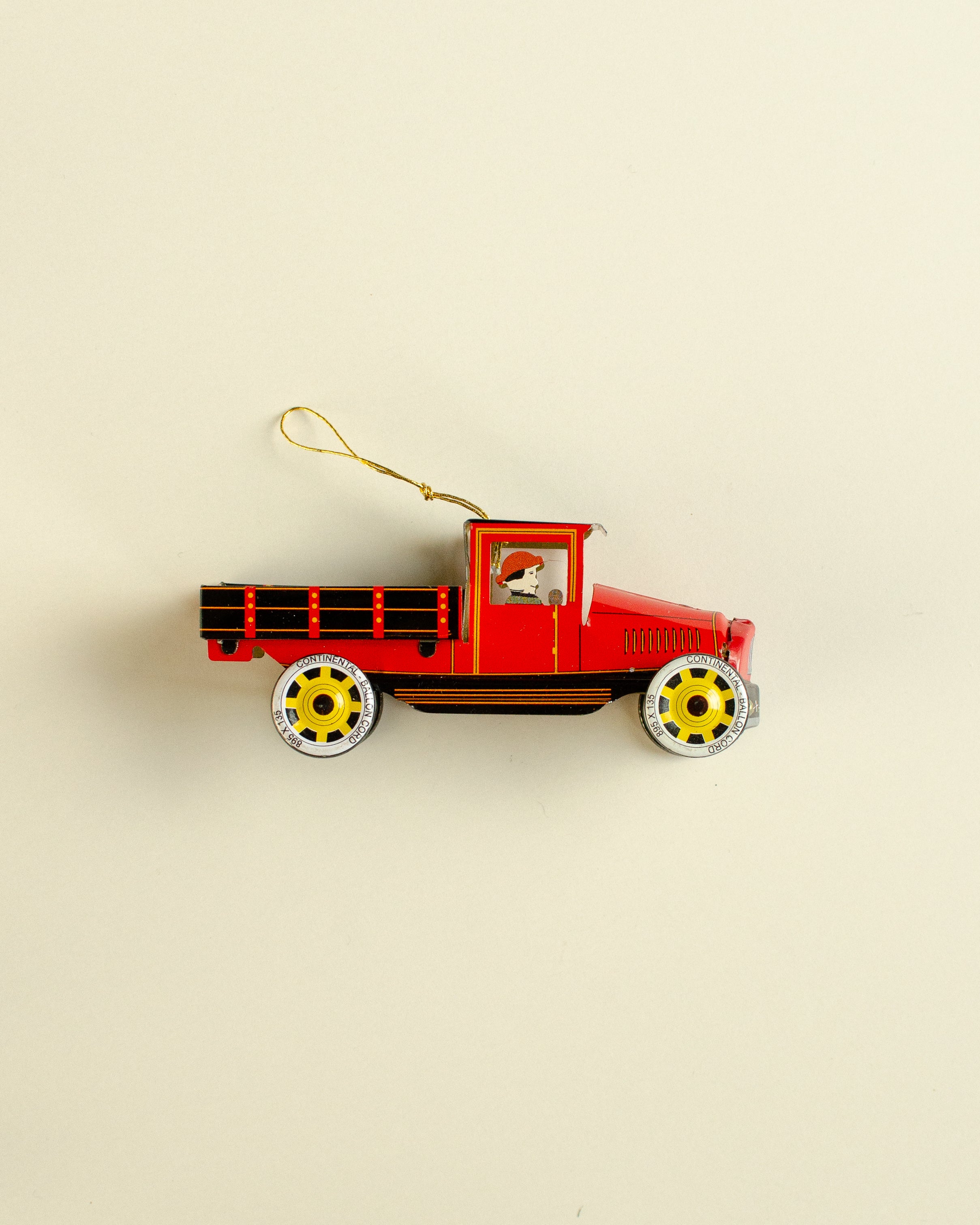 Pick-up Truck Tin Ornament