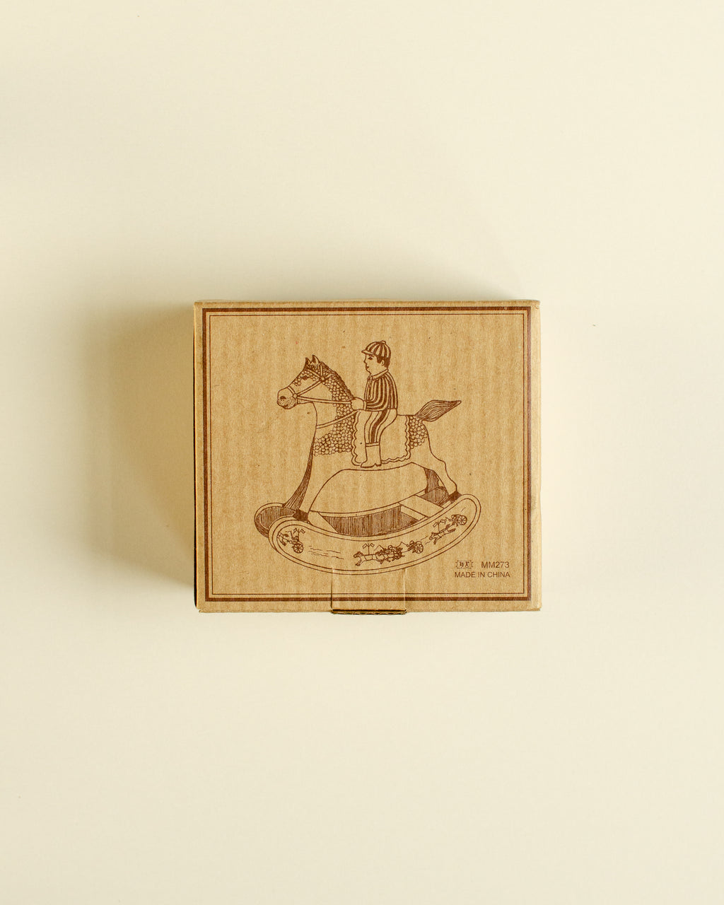 Rocking Horse Tin Ornament