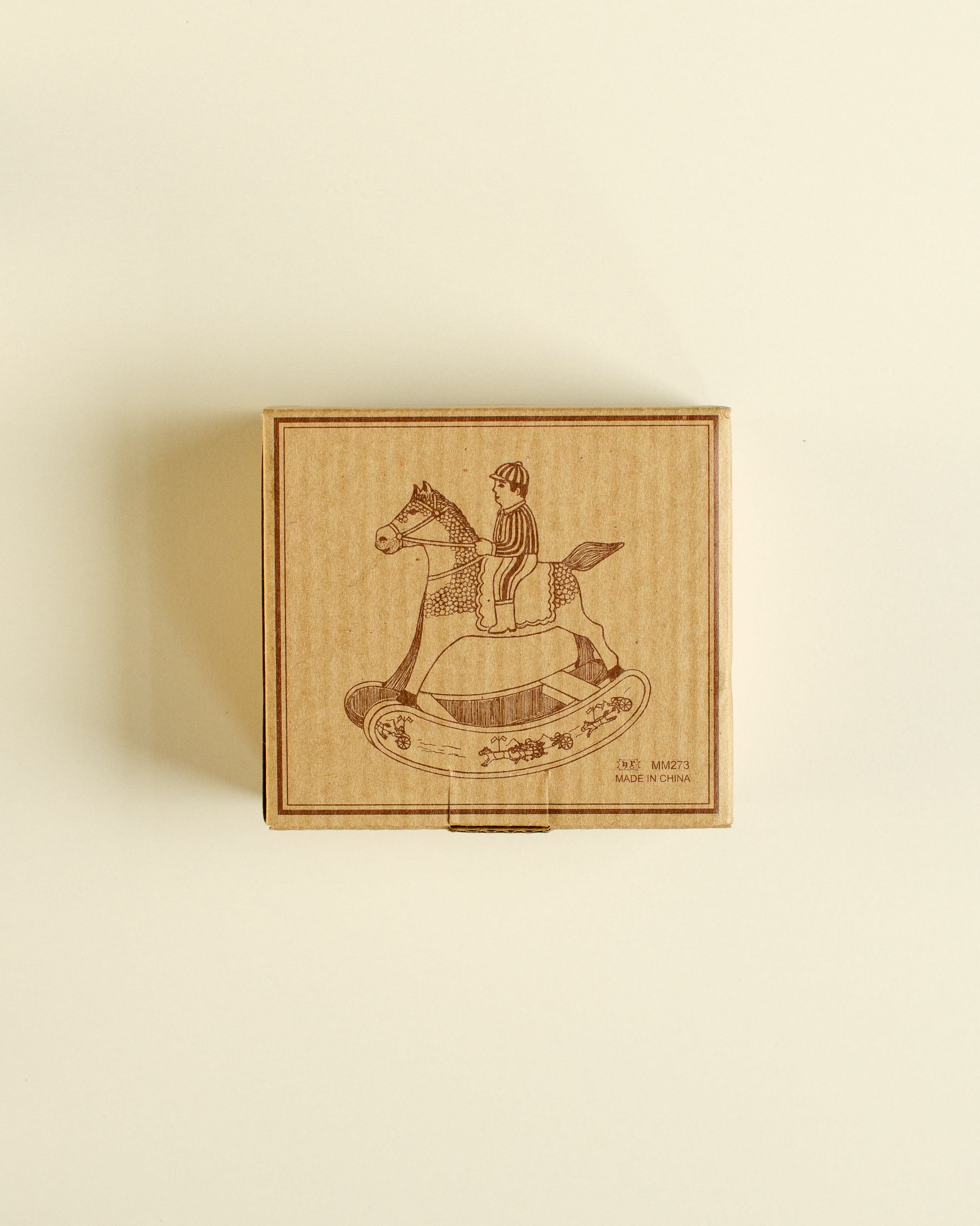 Rocking Horse Tin Ornament