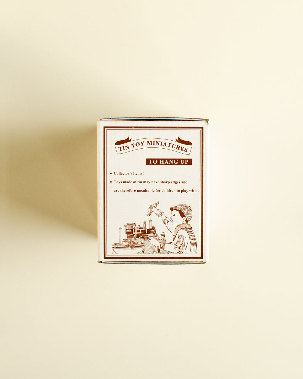 Steamship Tin Ornament