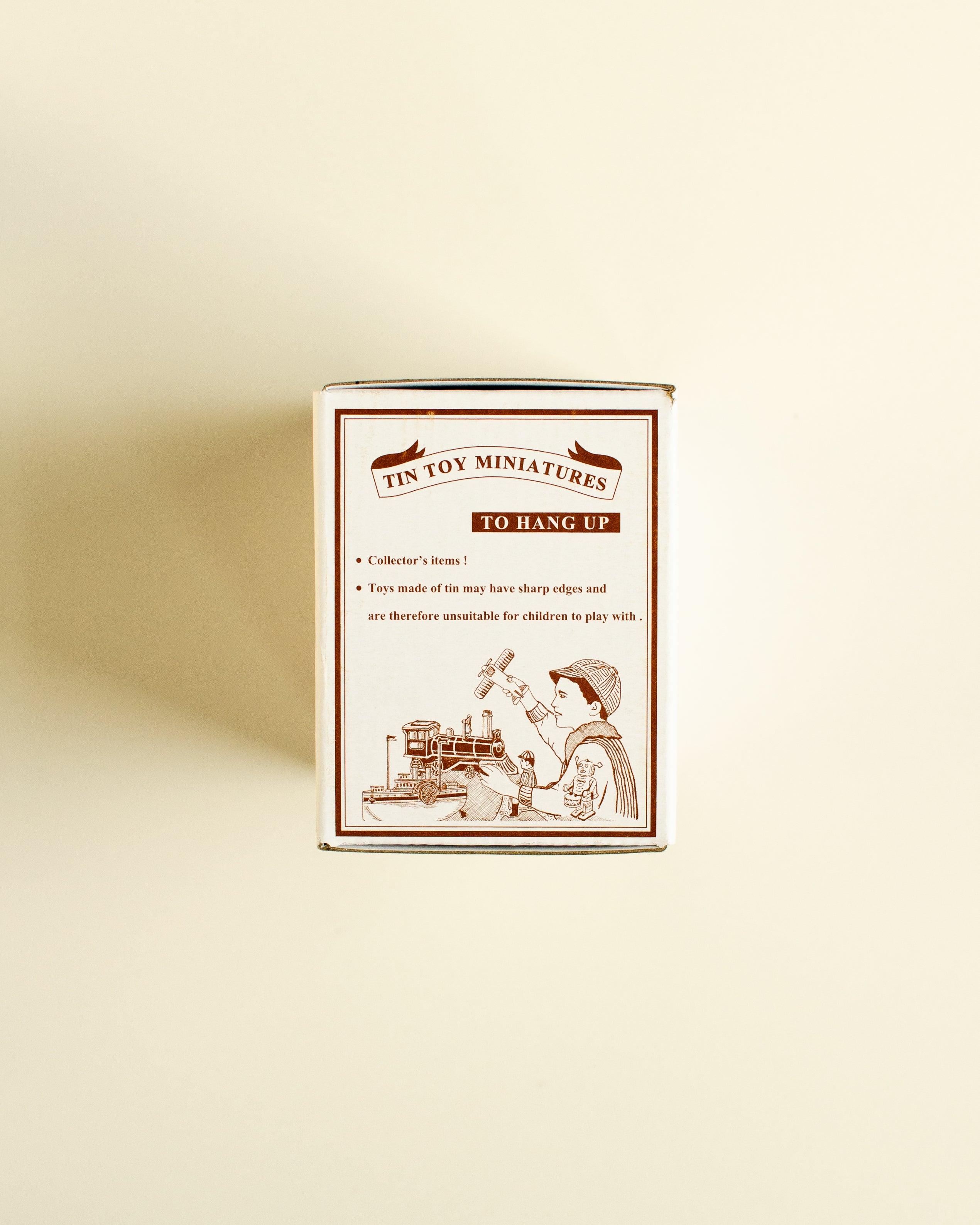 Steamship Tin Ornament