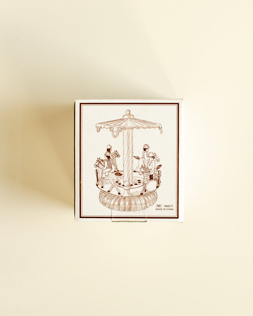 Carousel Horses Tin Ornament