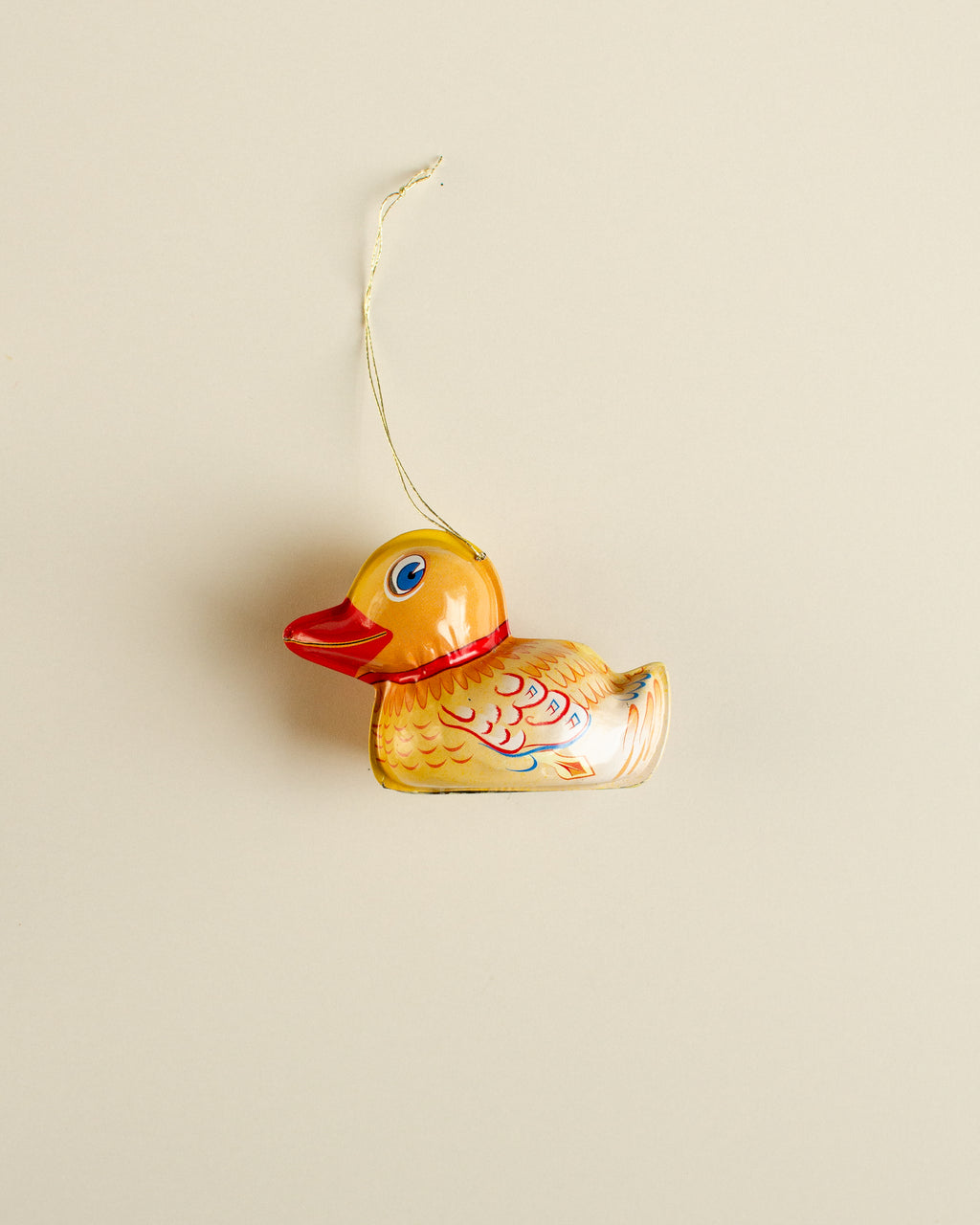 Duck Tin Ornament
